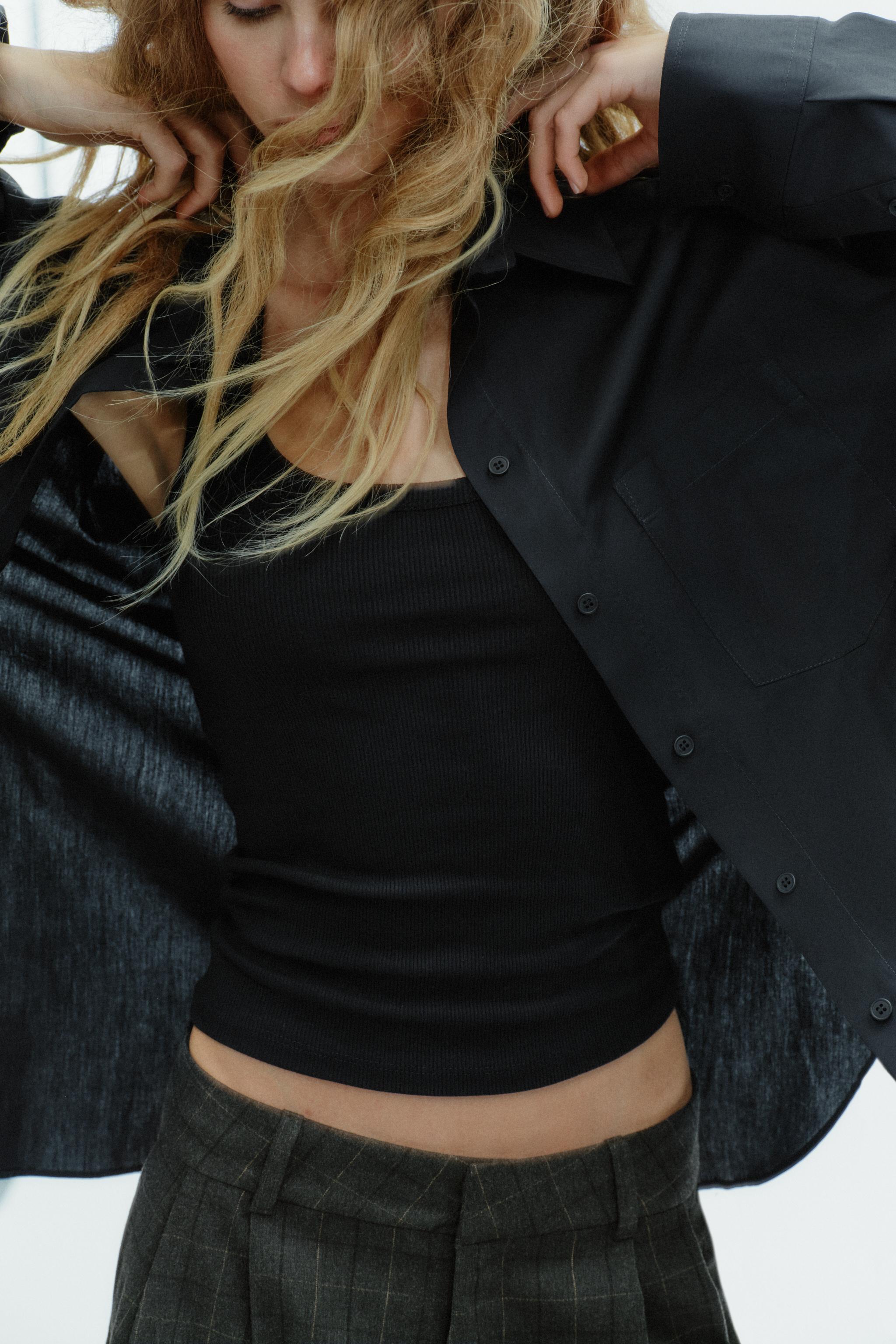 OVERSIZED POPLIN SHIRT